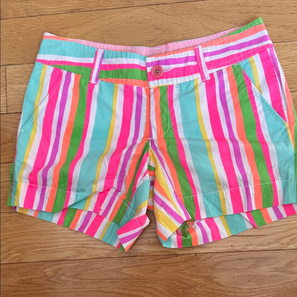 Lilly Pulitzer Vibrant Striped Women's Shorts